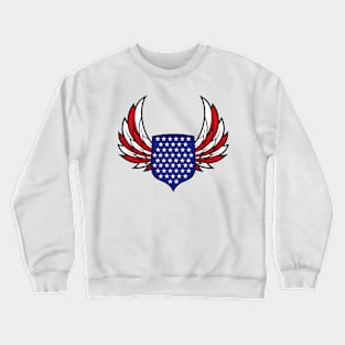 The American wings shield Crewneck Sweatshirt